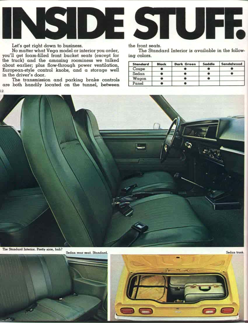1971 Chevrolet Vega Brochure Page 18